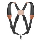 Flexzion Professional Saxophone Shoulder Strap Strap, Black
