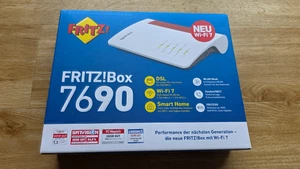 AVM FRITZBOX 7690 , DSL router internetowy WiFi 7 WLAN mesh, Mod.20003057, nowy i oryginalne opakowanie - Zdjęcie 1 z 5