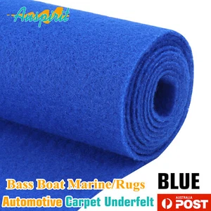 Blue 2Mx3.2M Marine Carpet Restore Car Van Lining Floor Anti-Dust UV Fray Slip - Picture 1 of 15