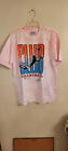 Vintage Neon 90S Beach Club Volleyball Two Sided T-Shirt