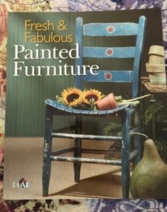 Fresh and Fabulous Painted Furniture Paperback Plaid Enterprises - Picture 1 of 11