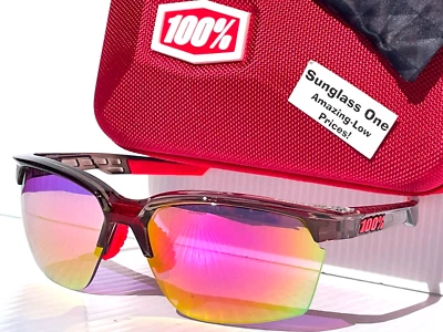 Gafas de sol 100 % SPORTCOUPE Trans cristal humo púrpura espejo 61020-253-72 Foto 1 de 4