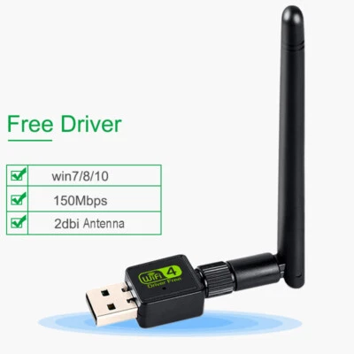 Drive-free 150M wireless internet signal booster USB Adapter Antenna  - Image 1 of 4