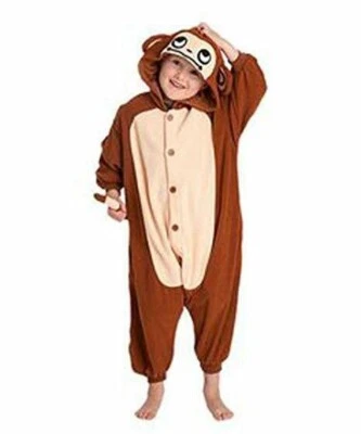 MONO Kigurumi Animal Pijama Juegos con disfraces Ropa de dormir Disfraz de Halloween Niño S/M 4-7 Foto 1 de 2