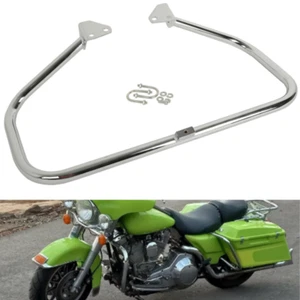 Protector de motor cromado barra de choque de carretera para Harley Dyna Low Rider Street Bob - Imagen 1 de 10