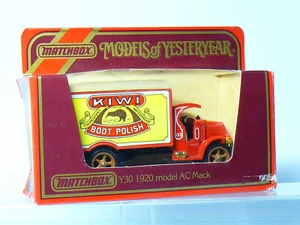Matchbox Y-30 Models of Yesteryear - LKW Mack AC 1920 KIWI BOOT POLISH OVP - Bild 1 von 8