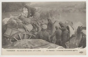 RPPC WW1 Convoy de Marruecos Spahis - Verbery - Postal - Imagen 1 de 2