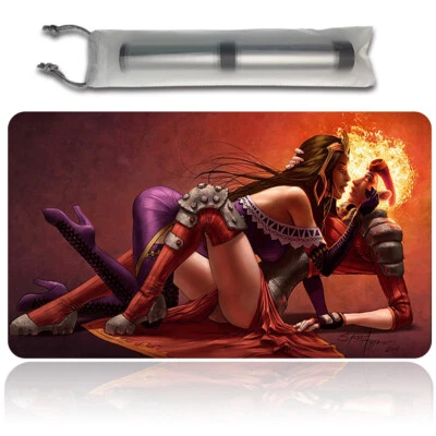 Liliana vess chandra - Magic The Gathering Playmat TCG CCG MTG Playmat - Image 1 of 4