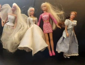 Lote de 4 juguetes de muñeca Barbie McDonalds vintage Happy Meal - Imagen 1 de 5