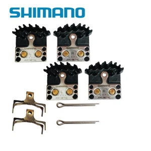 2Pair Shimano J04C Metal Disc Brake Pads ICE TECHNOLOGIES w/Spring NO Box - Picture 1 of 4