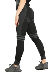 Women Anti-Cellulite Yoga Pants Push Up Tik Tok Leggings Bum Butt Lift Sport Gym - Picture 1 of 30