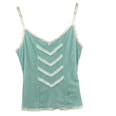 Camiseta sin mangas The Limited Y2K cami de encaje mediana Foto 1 de 3