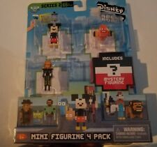 Disney Crossy Road Series 2 Mini Figurine 4 pk Includes 1 Mystery Mickey Nemo 5+