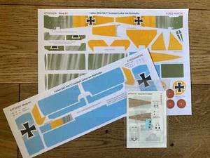 Aviattic ATT32302A 1/32 Meng Fokker DR.I 454/17 Lothar von Richthofen scheme A - Picture 1 of 1