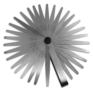 Essential Feeler Gauge Set 32 Blades Stainless Steel 0 03 1mm 0 0010 04 - Picture 1 of 8