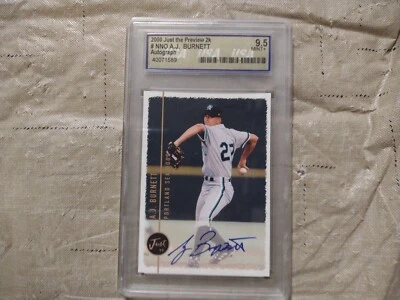 Just The Preview 2009 2K A J. Burnett autógrafo como nuevo + 9,5 Foto 1 de 2