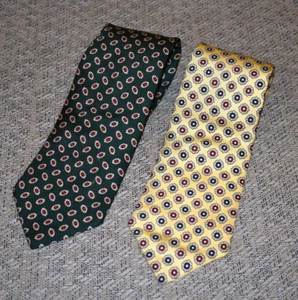 Lote de 2 corbatas de seda Brooks Brothers Makers - Hechas en EE. UU. - Imagen 1 de 13