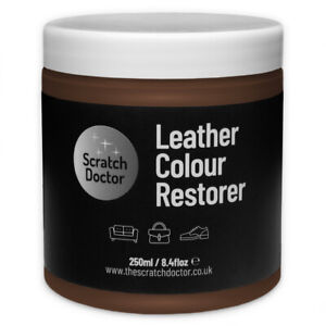 Leather Colour Restorer Balm for Faded and Worn Leather Sofa Chair Bag 250ml