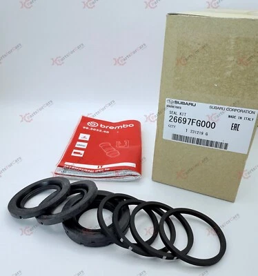 NOVO Kit de Selamento de Pinça Traseira Subaru Brembo Genuíno Fabricante de Equipamento Original 2008-2017 Impreza WRX STi - Imagem 1 de 2