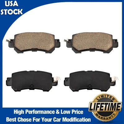 New Pair Rear Ceramic Brake Pads for Mazda CX-3 2016-2018 Mazda CX-5 2013-2015 - Image 1 of 4