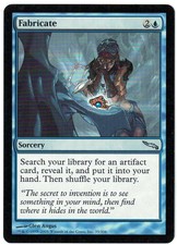 Fabricate 2003 Mirrodin MRD Blue Uncommon Sorcery MTG NM-Mint Actual Pics AZ4