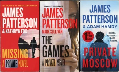 Private Crime Thriller Lot of 3 Paperback by James Patterson - Image 1 of 4