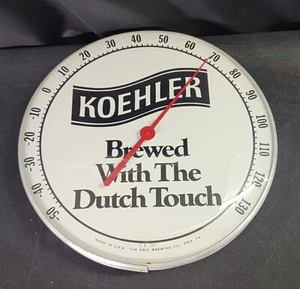 Termómetro Koehler Beer Erie Brewing Co. Erie PA Pennsylvania - Imagen 1 de 8