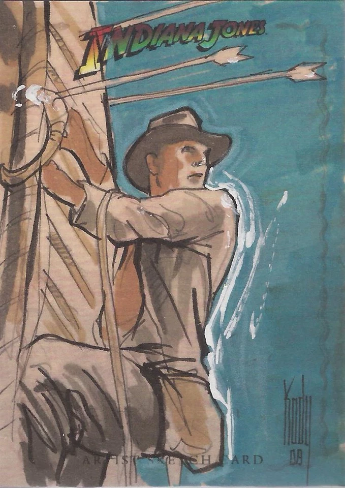 Indiana Jones Heritage - Kody Chamberlain "Indy" Sketch Card - Image 1 of 1