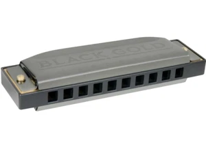 Silver Creek Schwarz Gold Blues Rock Jazz Harfe Mundharmonika Melodie C-Dur - SC-102M-C - Bild 1 von 10