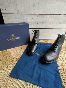 bottines loake 1880 cuir noir 41 - Imagen 1 de 8