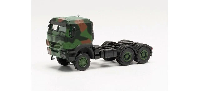 Herpa 746908 - 1/87 Iveco Trakker Protetto 6x6 SZM Flecktarn "Bundeswehr" - Immagine 1 di 1