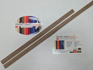 Four New JBL L-100 Century Walnut Side Trim 24 Inch DYI or Repair - Picture 1 of 16