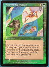 Animal Magnetism FOIL Onslaught PLD Green Rare MAGIC CARD (ID# 228410) ABUGames