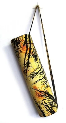 Indian Yellow Forest Yoga Mat Carrier Large Bags Mandala Bag With Shoulder Strap - Image 1 of 4