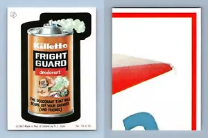 Killette Fright Guard #19 of 30 Wacky Packages 1982 Irish Trading Sticker / Card - Picture 1 of 1
