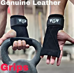 Power Weight Lifting Handschuhe für Training Fitnessstudio Cross Training Klimmzüge Kreuzheben - Bild 1 von 11