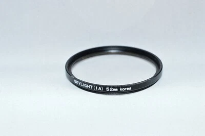 Generic 52 mm Skylight(1A) Screw-In Filter Made in Korea (V-266) - Image 1 of 3