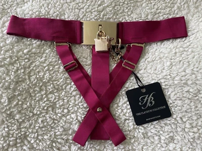 🌟AUTÉNTICO BIRDETTE MIEL ROJO CASTIDAD CALZONCILLO TALLA XSMALL NUEVO CON ETIQUETAS🌟 Foto 1 de 4