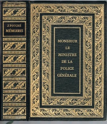 MÉMOIRES de Joseph FOUCHÉ & Duc d'OTRANTE Ministre de Police Jean DE BONNOT 1967 - Photo 1/4