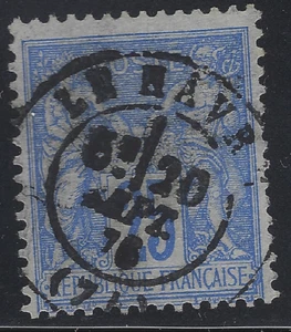 PRO-19-4-3: Stempel Typ 17 von Le Havre (Untere Seine) auf Nr. 78 - Bild 1 von 1