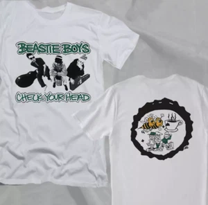 Beastie Boys Band Check Your Head Retro Style Double Sided T-Shirt - Picture 1 of 1