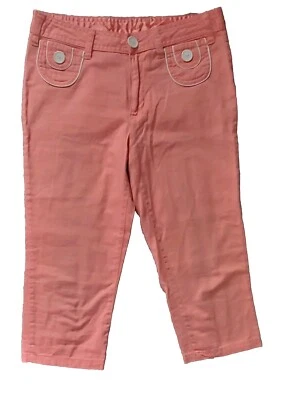 Mary-Kate & Ashley 复古 Y2K 卡普里裤,女孩 10 码 — 第 1/4 张图片