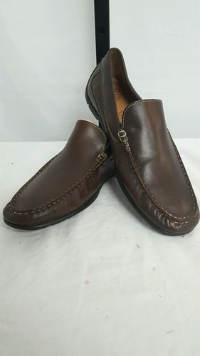 ECCO MOCASSINO CLASSICO DA UOMO IN PELLE SCARPA DA GUIDA SLIP ON MARRONE TAGLIA 9 9 5 43 $150