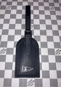 Authentic Louis Vuitton ( LV Cup ) luggage Charms/tag W Silver Hardware. - Picture 1 of 15