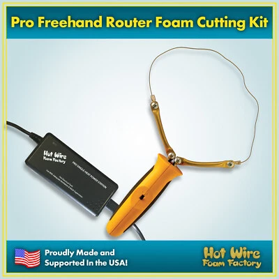 Hot Wire Foam Factory Freehand Foam Router Styrofoam, EPS, & XPS Cutting Tool - Image 1 of 4