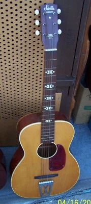 Guitarra de salón acústica Harmony H927 años 60 *Reparación* Foto 1 de 4