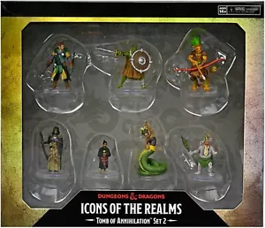 D&D Minis Icons of the Realms: Tomb of Annihilation Set 2 Nuevo - Imagen 1 de 1