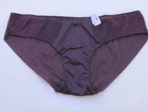 Neu ohne Etikett Nachtton Pflaume Wacoal Bikinihöschen mit Schnürung 5 S Stil 54326 - Bild 1 von 1
