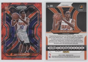 2020-21 Panini Prizm Red Ice Prizm Jalen Smith #300 Rookie RC