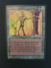 MTG Gaea's Touch The Dark Regular Common MP English